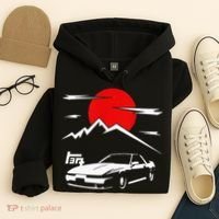 Jdm Car Mk3 Supra Ma70 A70 7mge Hoodie thumb 4