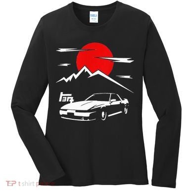 Jdm Car Mk3 Supra Ma70 A70 7mge Women's Long Sleeve Shirt