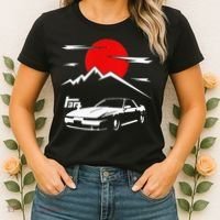 Jdm Car Mk3 Supra Ma70 A70 7mge Women's T-Shirt thumb 2