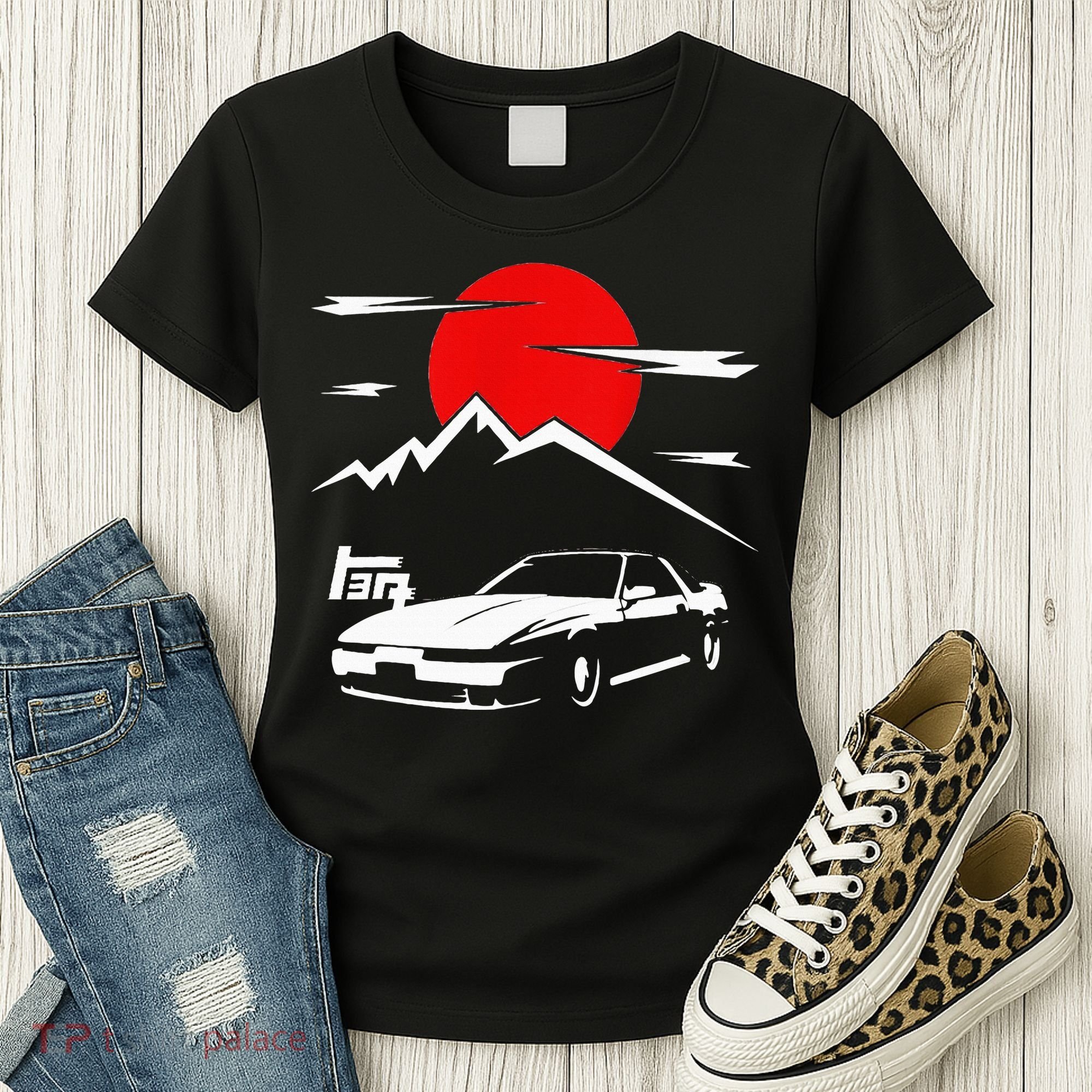 Jdm Car Mk3 Supra Ma70 A70 7mge Women's T-Shirt