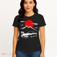 Jdm Car Mk3 Supra Ma70 A70 7mge Women's T-Shirt thumb 4