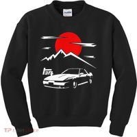 Jdm Car Mk3 Supra Ma70 A70 7mge Kids Sweatshirt thumb 0