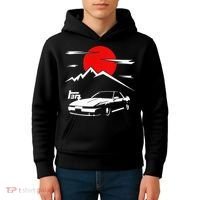Jdm Car Mk3 Supra Ma70 A70 7mge Kids Hoodie thumb 4