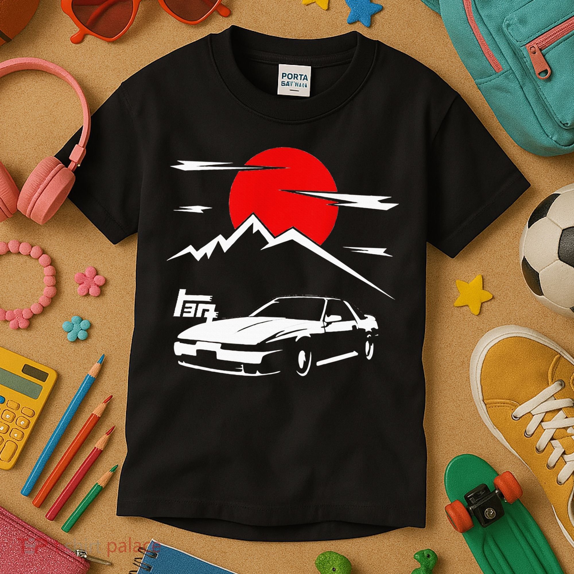 Jdm Car Mk3 Supra Ma70 A70 7mge Kids T-Shirt