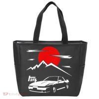 Jdm Car Mk3 Supra Ma70 A70 7mge Tote Bag thumb 0