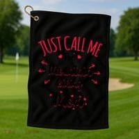 Just Call Me The Mountain Biking Mom Mtb MotherS Day Gift Golf Towel thumb 1