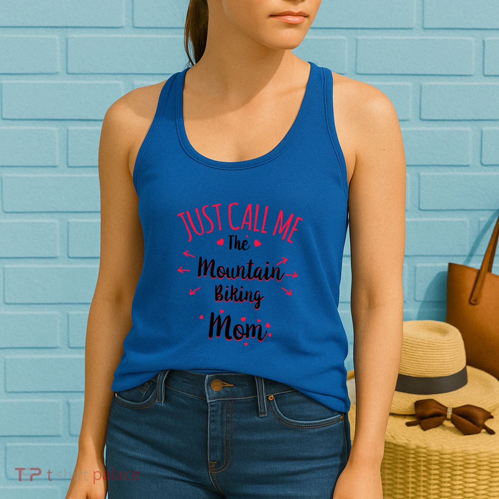 Just Call Me The Mountain Biking Mom Mtb MotherS Day Gift Women's Tank Top