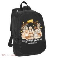 Jesus Christmas Nativity Scene Port Authority Crush Ripstop Backpack thumb 0