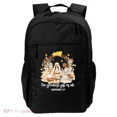Jesus Christmas Nativity Scene Backpack
