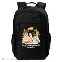 Jesus Christmas Nativity Scene Backpack thumb 0