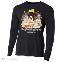 Jesus Christmas Nativity Scene Cooling Performance Long Sleeve Crew thumb 0