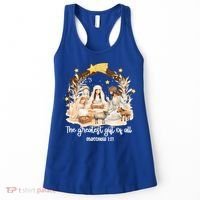 Jesus Christmas Nativity Scene Women's Tank Top thumb 0