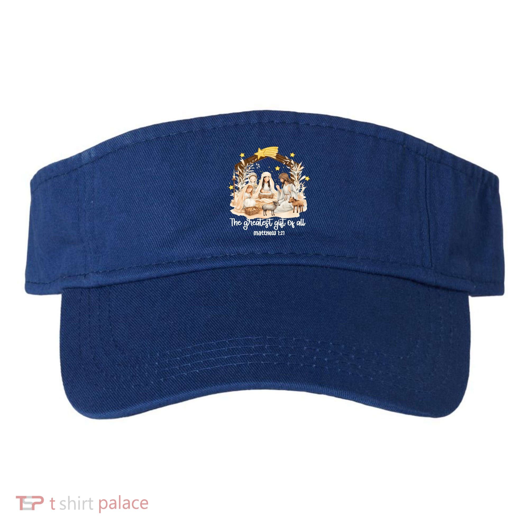 Jesus Christmas Nativity Scene Visor