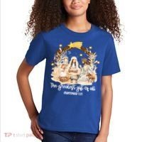 Jesus Christmas Nativity Scene Kids T-Shirt thumb 2