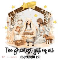 Jesus Christmas Nativity Scene Ceramic Ornament thumb 2