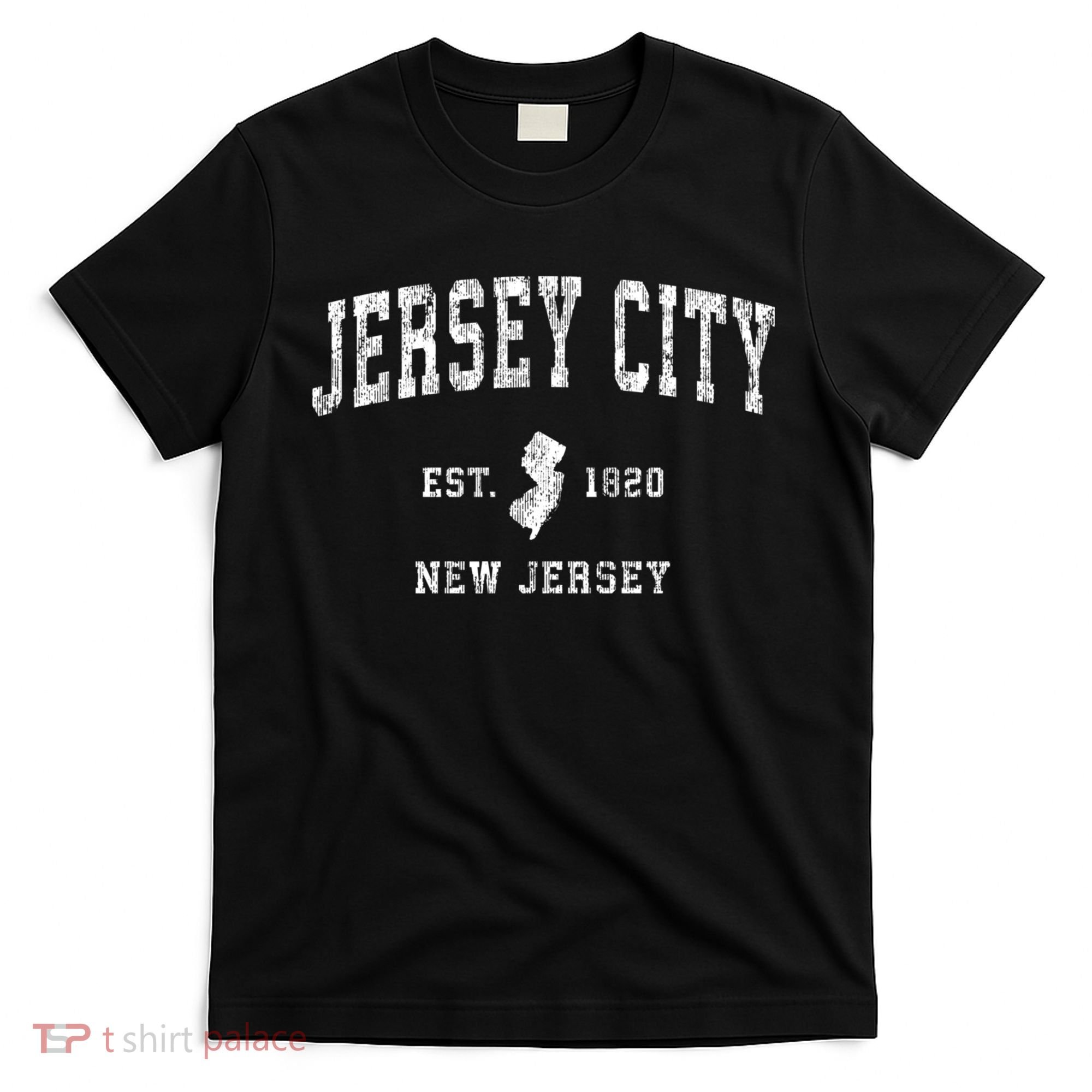 Jersey City New Jersey Nj Vintage Sports T-Shirt