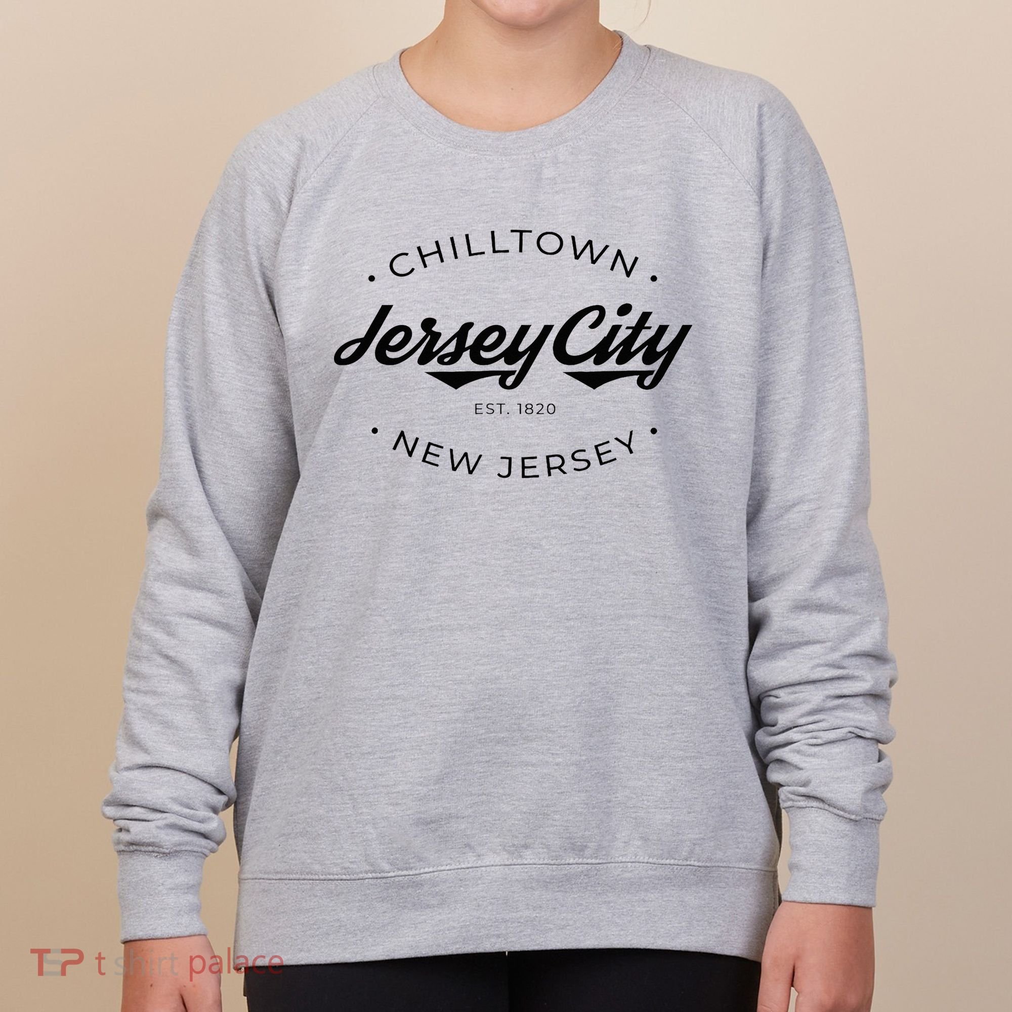 Jersey City New Jersey Chilltown Women's Sweatshirt