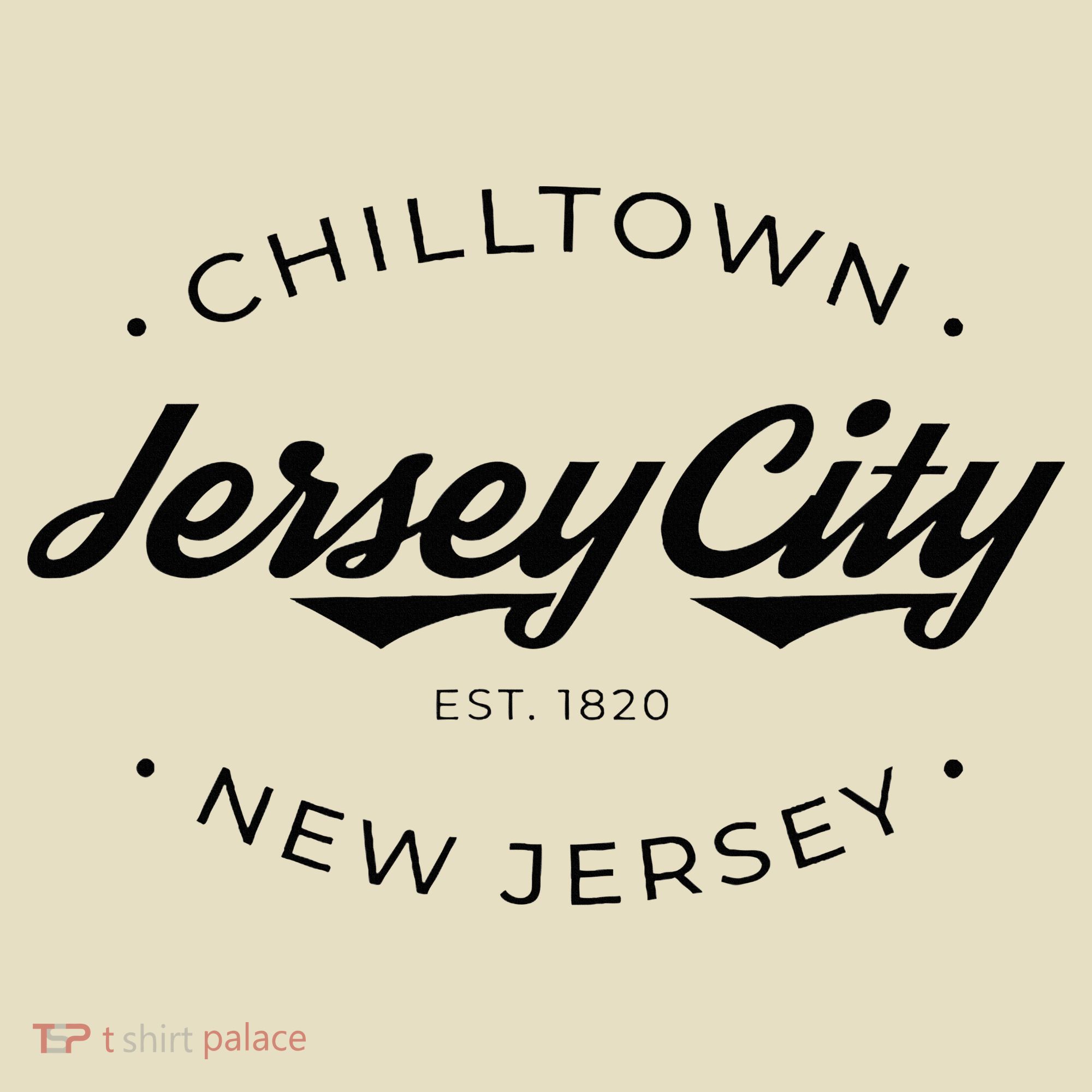 Jersey City New Jersey Chilltown Comfort Colors Boxy T-Shirt