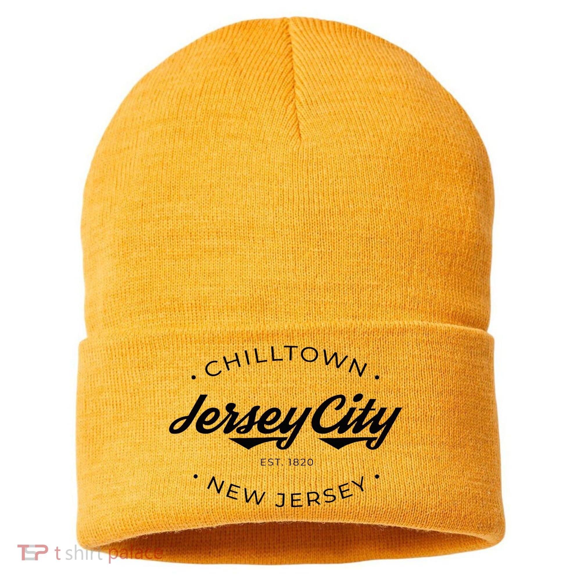 Jersey City New Jersey Chilltown Sustainable Knit Beanie