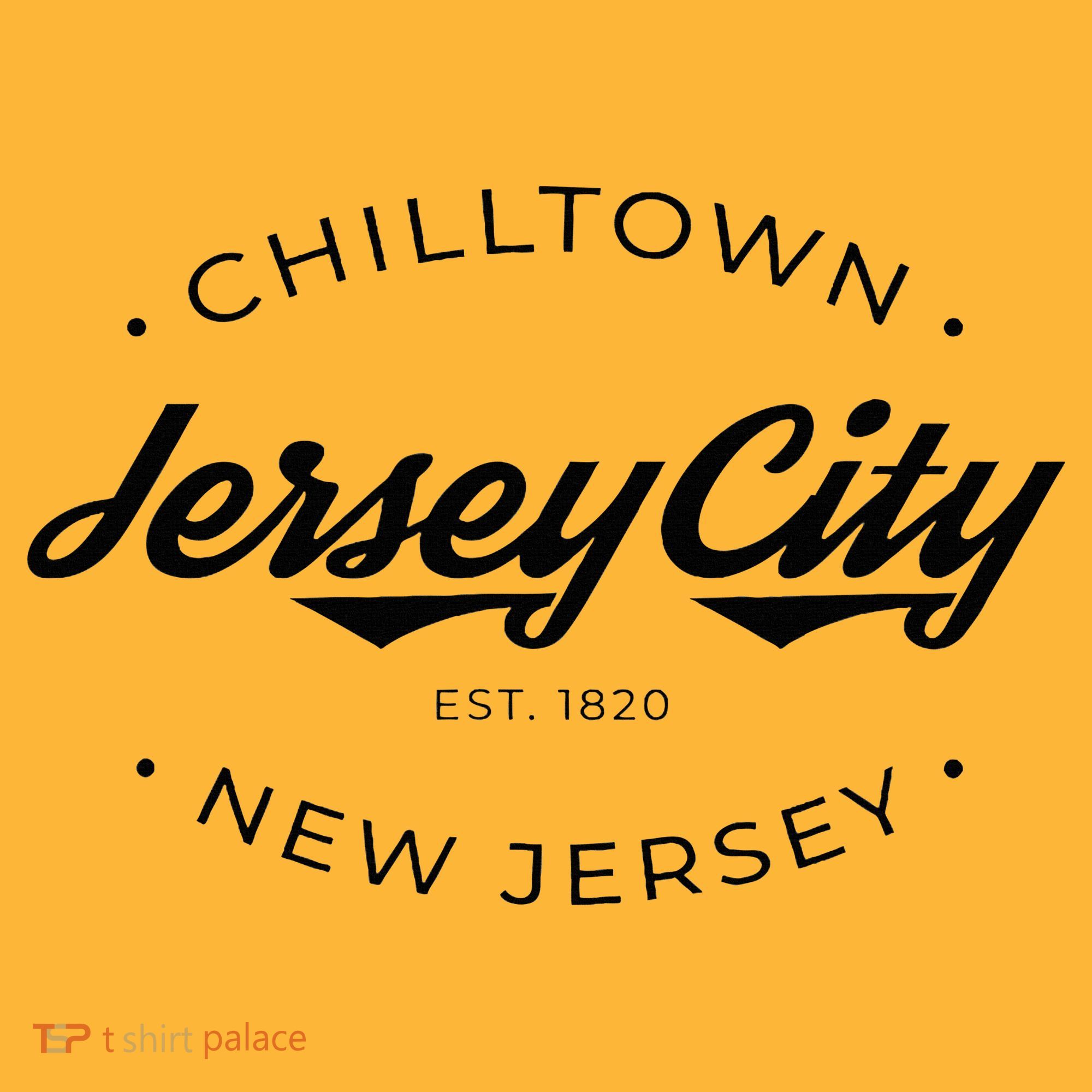 Jersey City New Jersey Chilltown Pom Pom 12in Knit Beanie