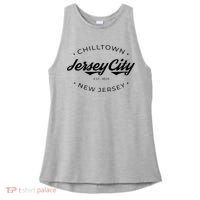 Jersey City New Jersey Chilltown Ladies PosiCharge Tri-Blend Wicking Tank thumb 0