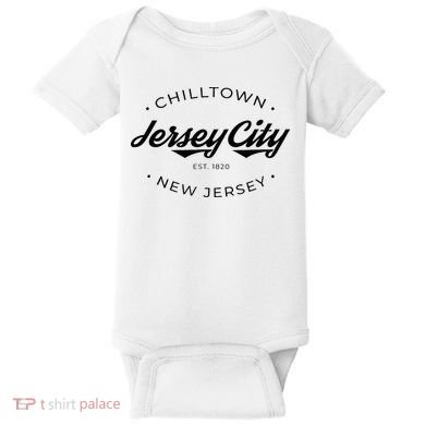 Jersey City New Jersey Chilltown Baby Bodysuit
