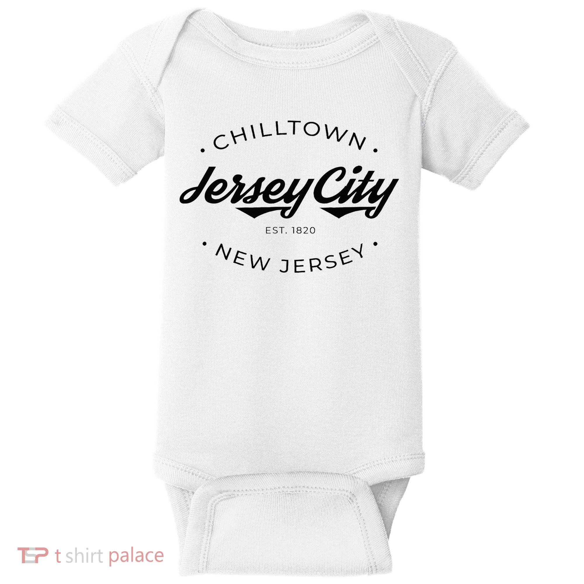 Jersey City New Jersey Chilltown Baby Bodysuit