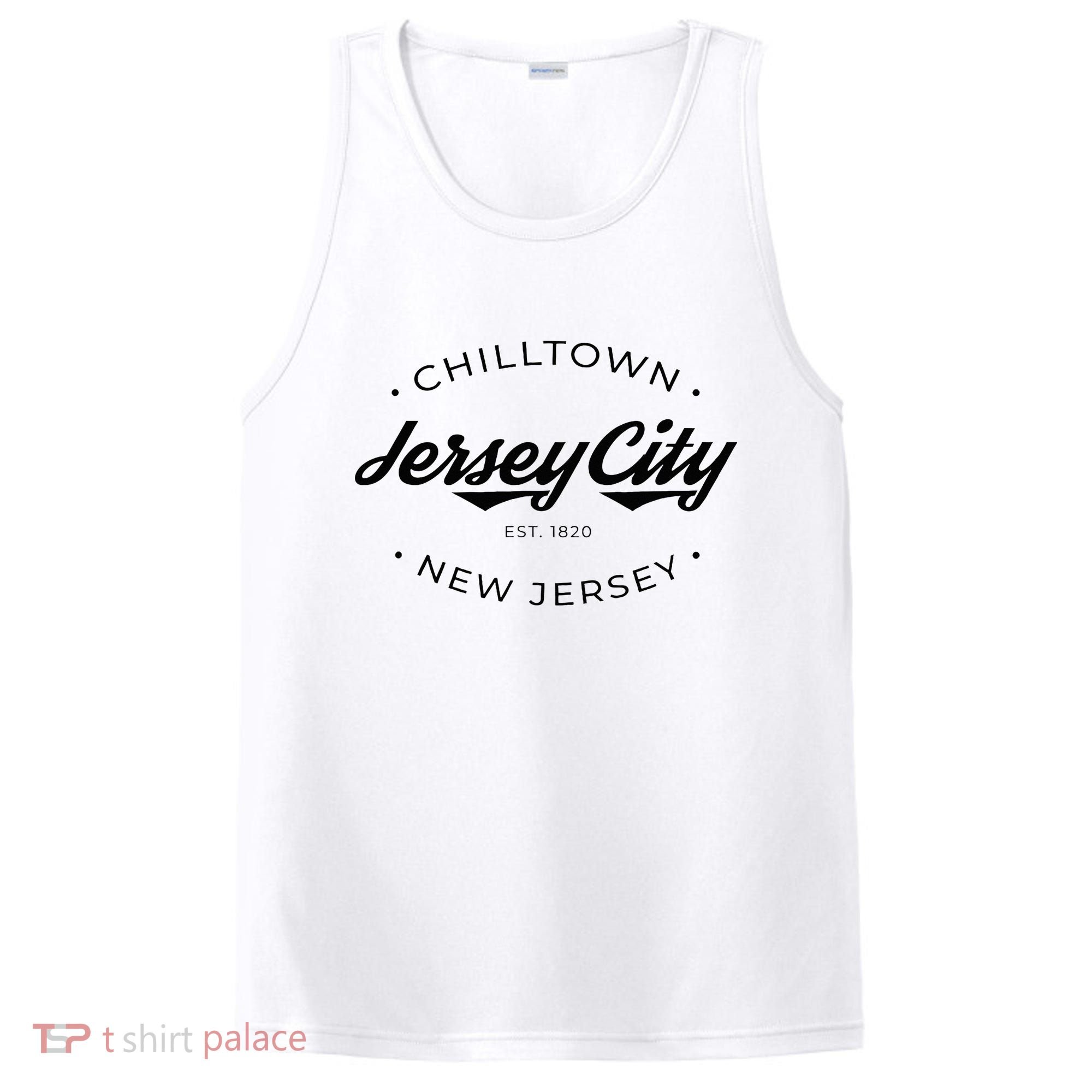 Jersey City New Jersey Chilltown PosiCharge Competitor Tank