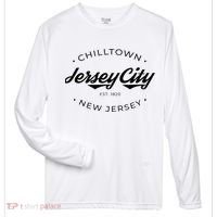 Jersey City New Jersey Chilltown Zone Performance Long-Sleeve T-Shirt thumb 0