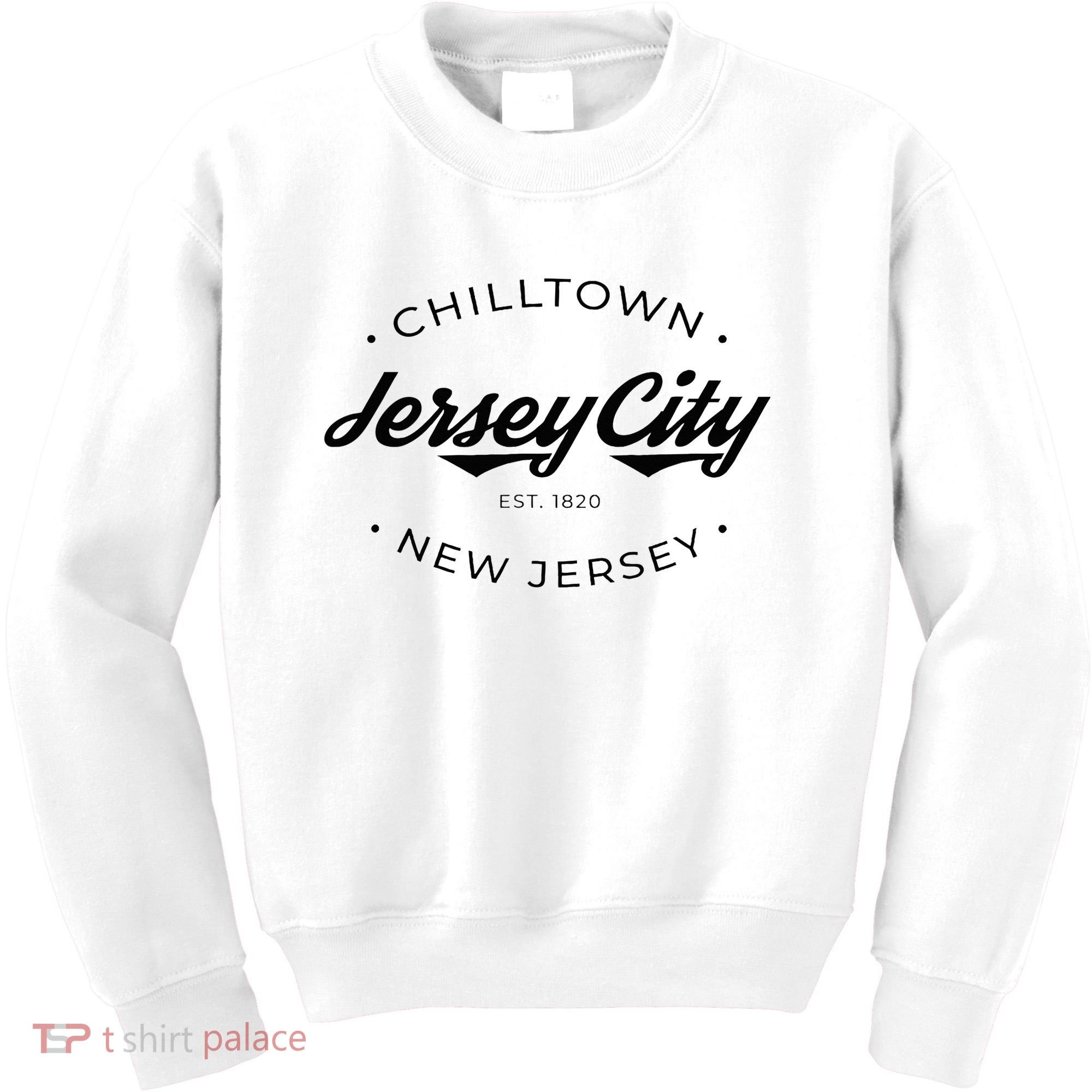 Jersey City New Jersey Chilltown Kids Sweatshirt