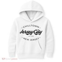 Jersey City New Jersey Chilltown Kids Hoodie thumb 0