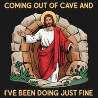 Jesus Coming Out Of My Cave And Ive Been Doing Just Fine Visor thumb 3