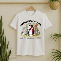 Jesus Coming Out Of My Cave And I’ve Been Doing Just Fine  T-Shirt thumb 2