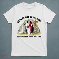 Jesus Coming Out Of My Cave And I’ve Been Doing Just Fine  T-Shirt thumb 5