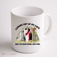 Jesus Coming Out Of My Cave And I’ve Been Doing Just Fine  Coffee Mug thumb 1