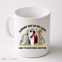 Jesus Coming Out Of My Cave And I’ve Been Doing Just Fine  Coffee Mug thumb 0
