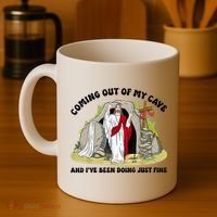Jesus Coming Out Of My Cave And I’ve Been Doing Just Fine  Coffee Mug thumb 4