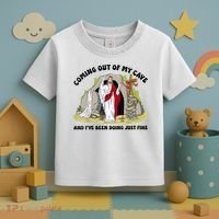 Jesus Coming Out Of My Cave And I’ve Been Doing Just Fine  Toddler T-Shirt thumb 3