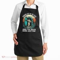 Jesus Coming Out Of My Cave And Ive Been Doing Just Fine Apron thumb 2