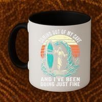 Jesus Coming Out Of My Cave And Ive Been Doing Just Fine Coffee Mug thumb 2