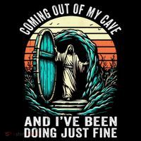 Jesus Coming Out Of My Cave And Ive Been Doing Just Fine Coffee Mug thumb 5