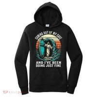 Jesus Coming Out Of My Cave And Ive Been Doing Just Fine Women's Hoodie thumb 0