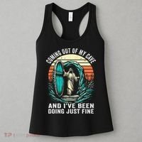 Jesus Coming Out Of My Cave And Ive Been Doing Just Fine Women's Tank Top thumb 3