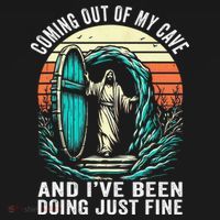 Jesus Coming Out Of My Cave And Ive Been Doing Just Fine Baby Bodysuit thumb 2