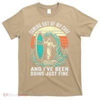 Jesus Coming Out Of My Cave And Ive Been Doing Just Fine T-Shirt thumb 0