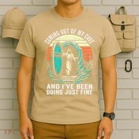Jesus Coming Out Of My Cave And Ive Been Doing Just Fine T-Shirt thumb 6