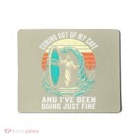 Jesus Coming Out Of My Cave And Ive Been Doing Just Fine Mousepad thumb 0