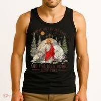 Jesus Coming Out Of My Cave And Ive Been Doing Just Fine Tank Top thumb 3
