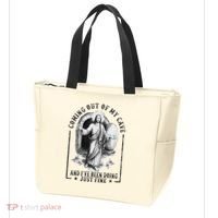 Jesus Coming Out Of My Cave And I've Been Doing Just Fine Tote Bag thumb 3