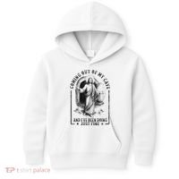 Jesus Coming Out Of My Cave And I've Been Doing Just Fine Kids Hoodie thumb 0